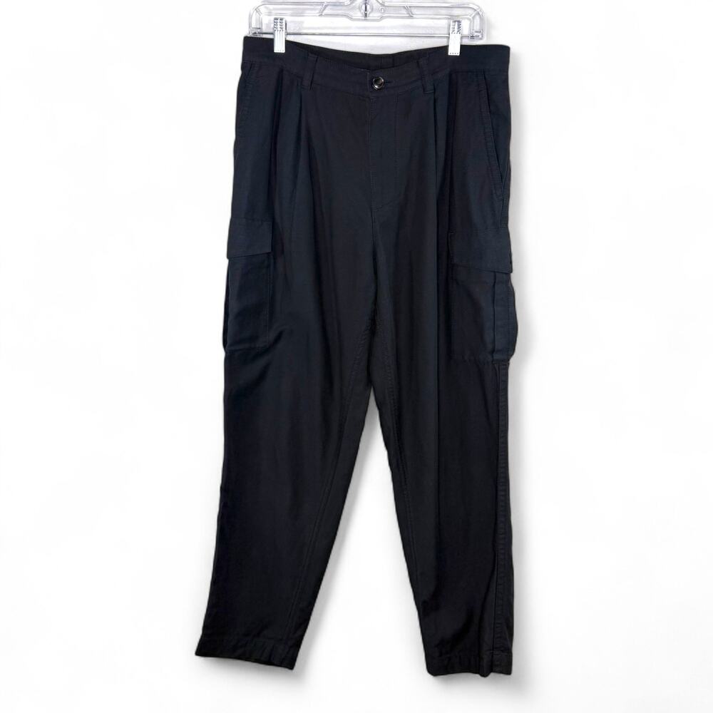 COS Women’s Black Cargo Pants EUR 50 US 14 - Minimalist Utility Gorpcore XL